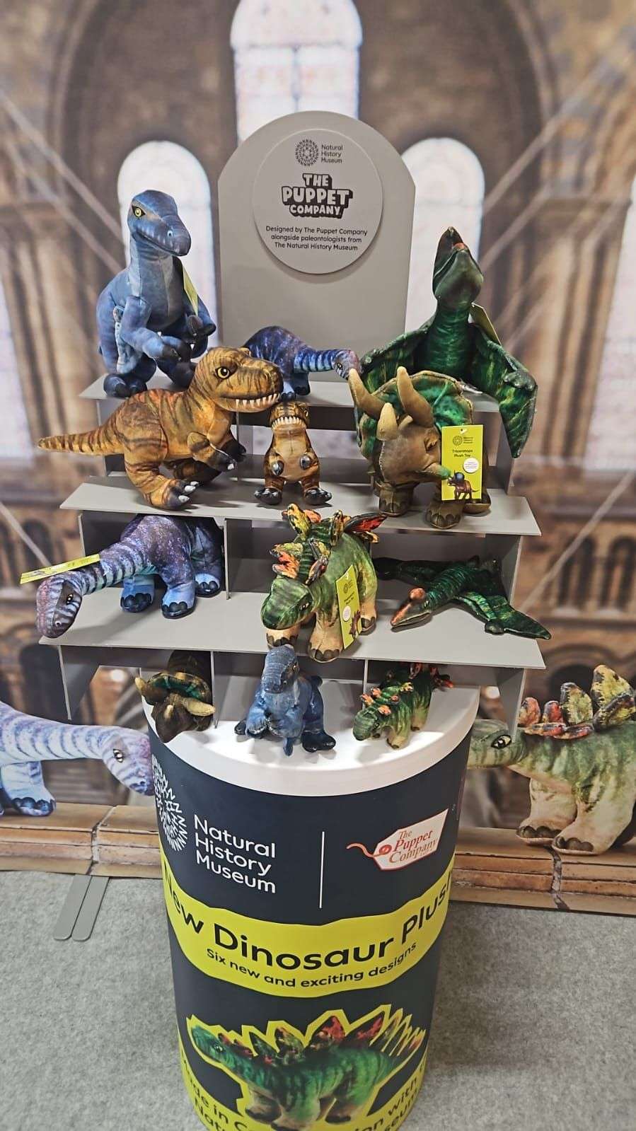 A new set of dinosaurs by The Puppet Company