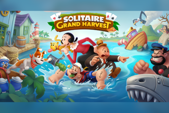 Popeye Joins Solitaire Grand Harvest for Nautical In-Game Event