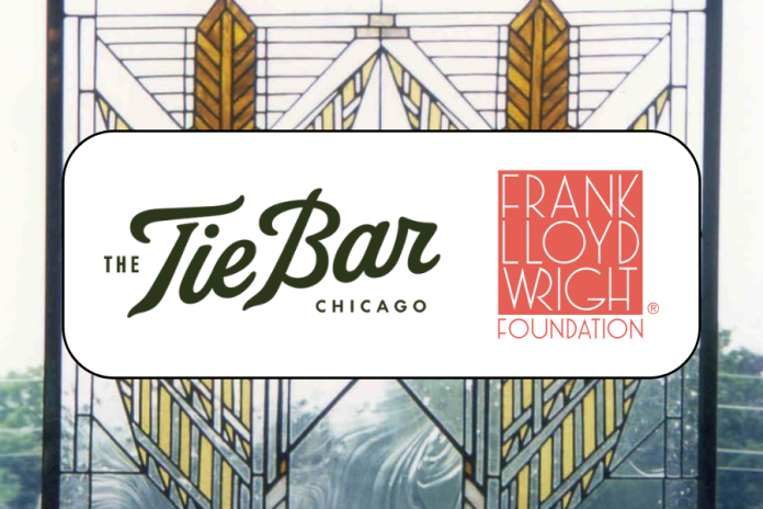 The Tie Bar x Frank Lloyd Wright Foundation Midway Gardens Collection