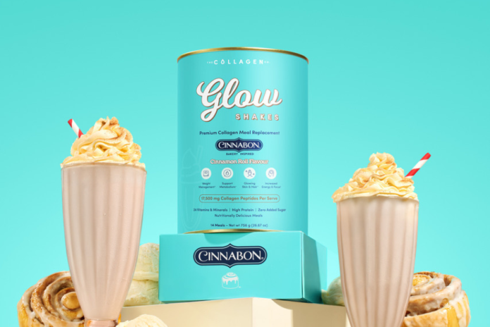 Cinnabon and The Collagen Co. launch Cinnamon Roll Glow Shake