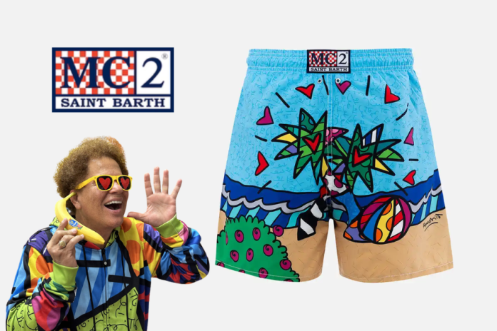 Romero Britto and MC2 Saint Barth Renew Their Collaboration