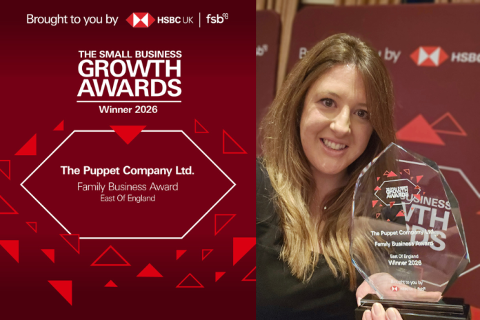 The Puppet Company wins Family Business Award 2026