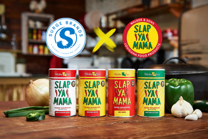 Surge Brands Named Global Licensing Agent for Slap Ya Mama