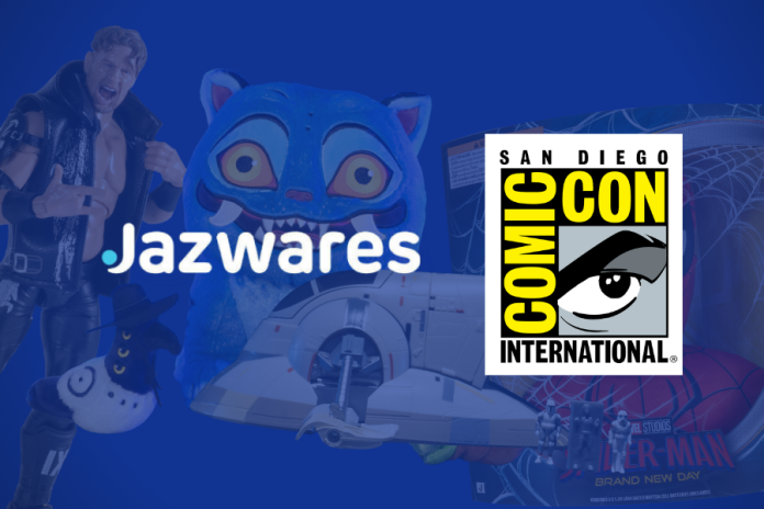Jazwares unveils SDCC exclusives and booth event schedule