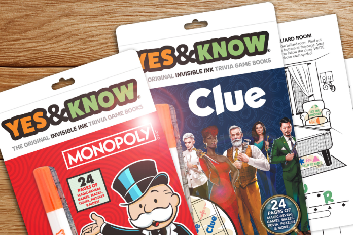 Tree Town Toys and Hasbro Launch Yes & Know Trivia Books